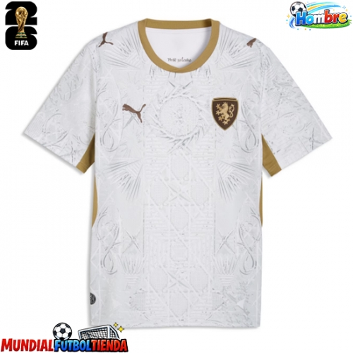 Camiseta República Checa Segunda Equipación Replica Mundial 2026 mangas cortas
